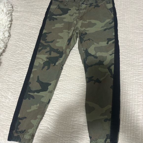 Signature by Levi Strauss Other - Camouflage Pants with Black Side Stripes